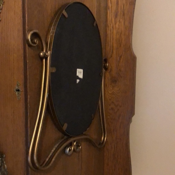 Wrought Iron Tabletop Vanity Mirror French Country - Picture 5 of 10